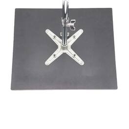 Gibraltar Hardware - Workstation table 15"x18" with Mount, Designed to Withstand Rigorous Use, Spacious Table Area with 5/8" Mount