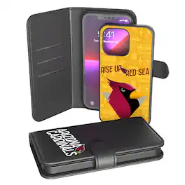 Keyscaper - NFL - Arizona Cardinals iPhone Wallet Case - 13 - Black