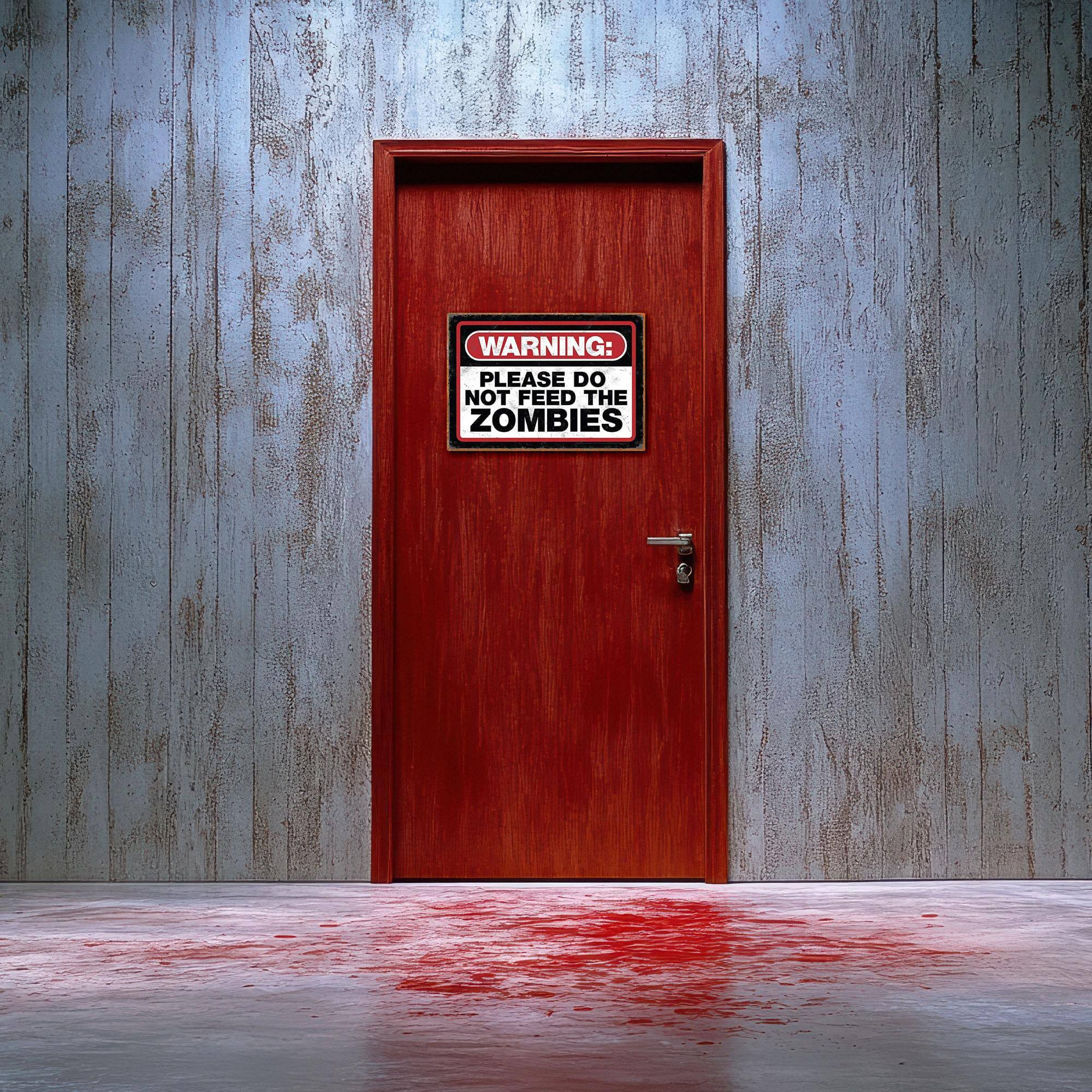 WARNING: PLEASE DO NOT FEED THE ZOMBIES