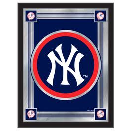 Holland Bar Stool Co. - New York Yankees 17" x 22" Logo Wall Mirror - Multicolor