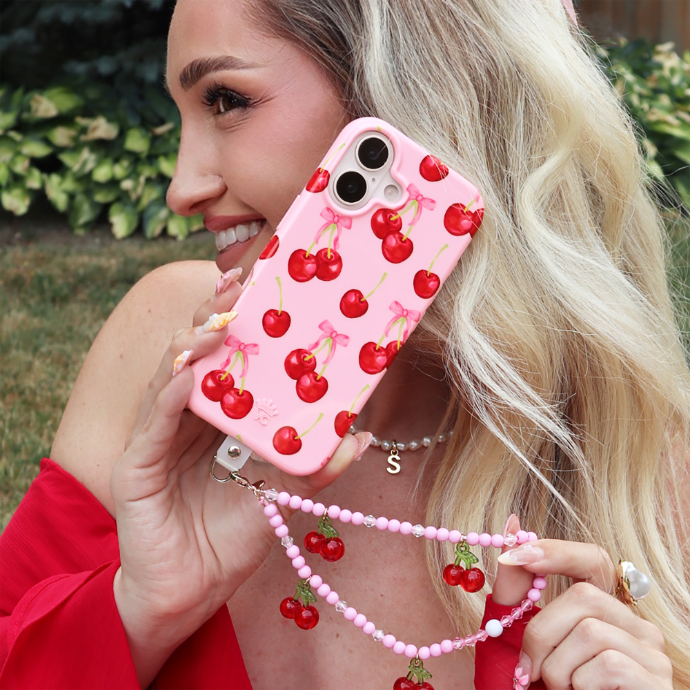 Alt View 6. VELVET CAVIAR - Velvet Caviar iPhone 17 MagSafe Phone Case - Sweet Cherry - Sweet Cherry.