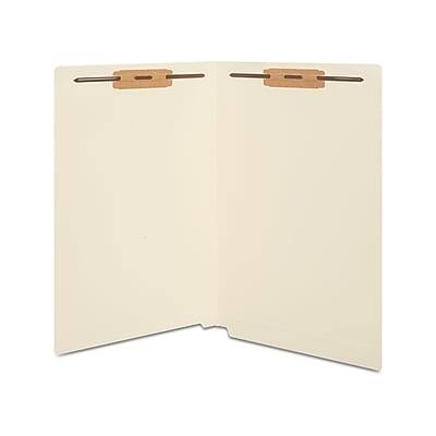 Front. Staples - Moisture Resistant Heavy Duty Reinforced Classification Folder, Legal Size, Manila, 150/Box  - Manila.