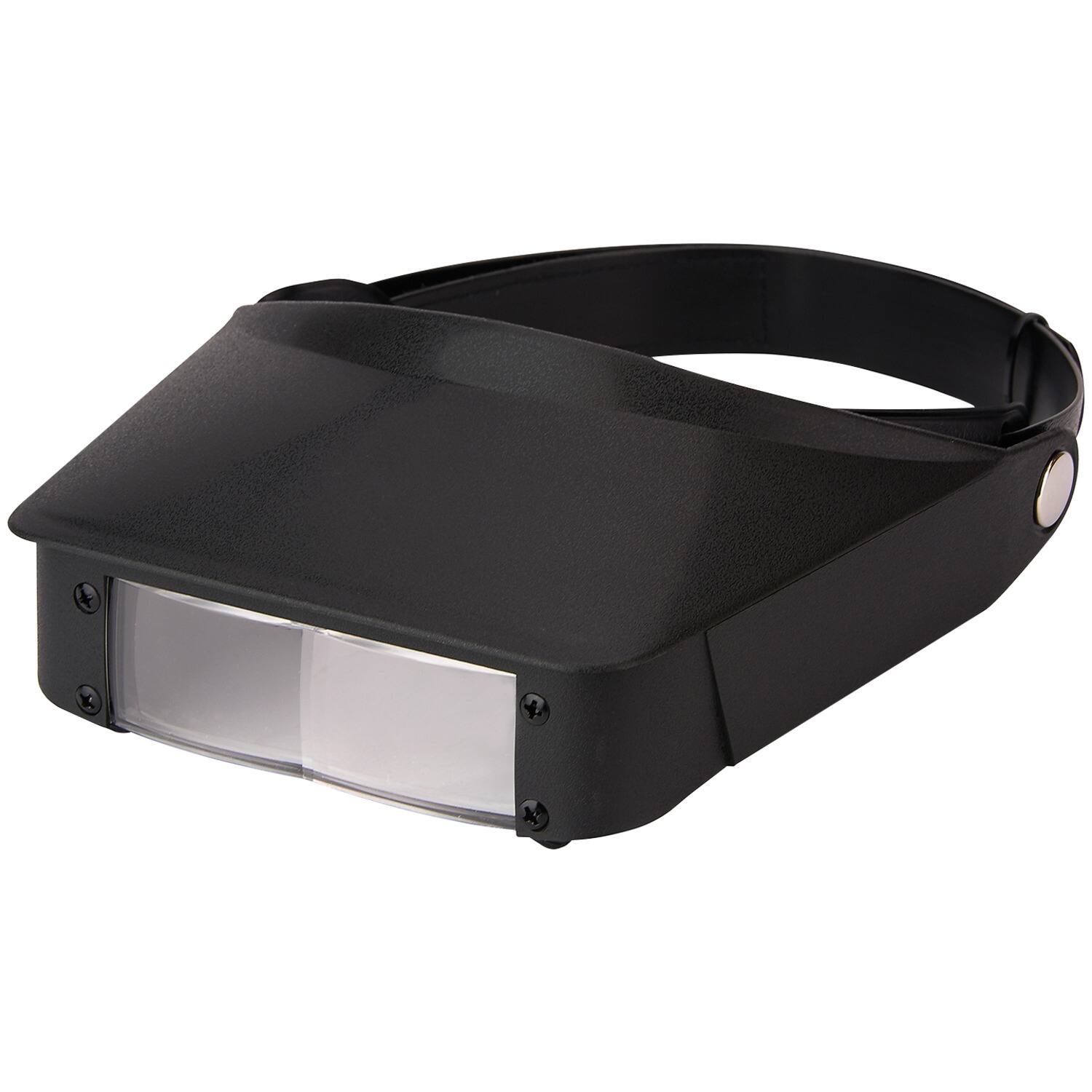 Alt View 1. Carson - MagniVisor 2x–3x Dual-Power Head-Mounted Magnifier.