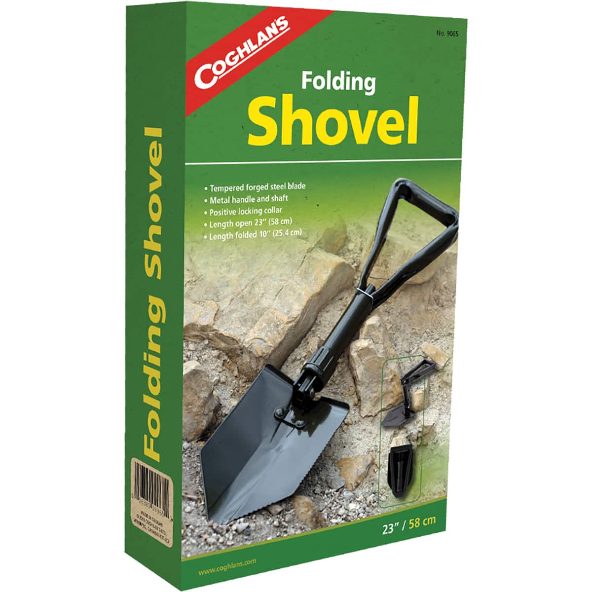 Coghlan’s - Coghlan's Folding Shovel, Tempered Forged Steel Blade for Digging, Camping Tool - Black price history on PriceWatchPro
