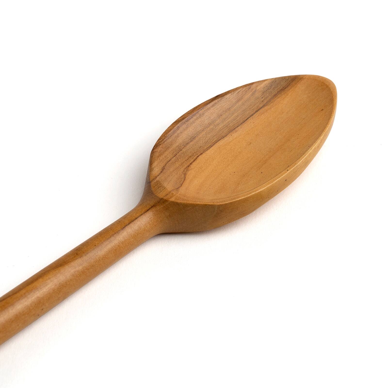 Alt View 2. Berard - Handcrafted Olive Wood 14 Inch Cooks Spoon - Brown.