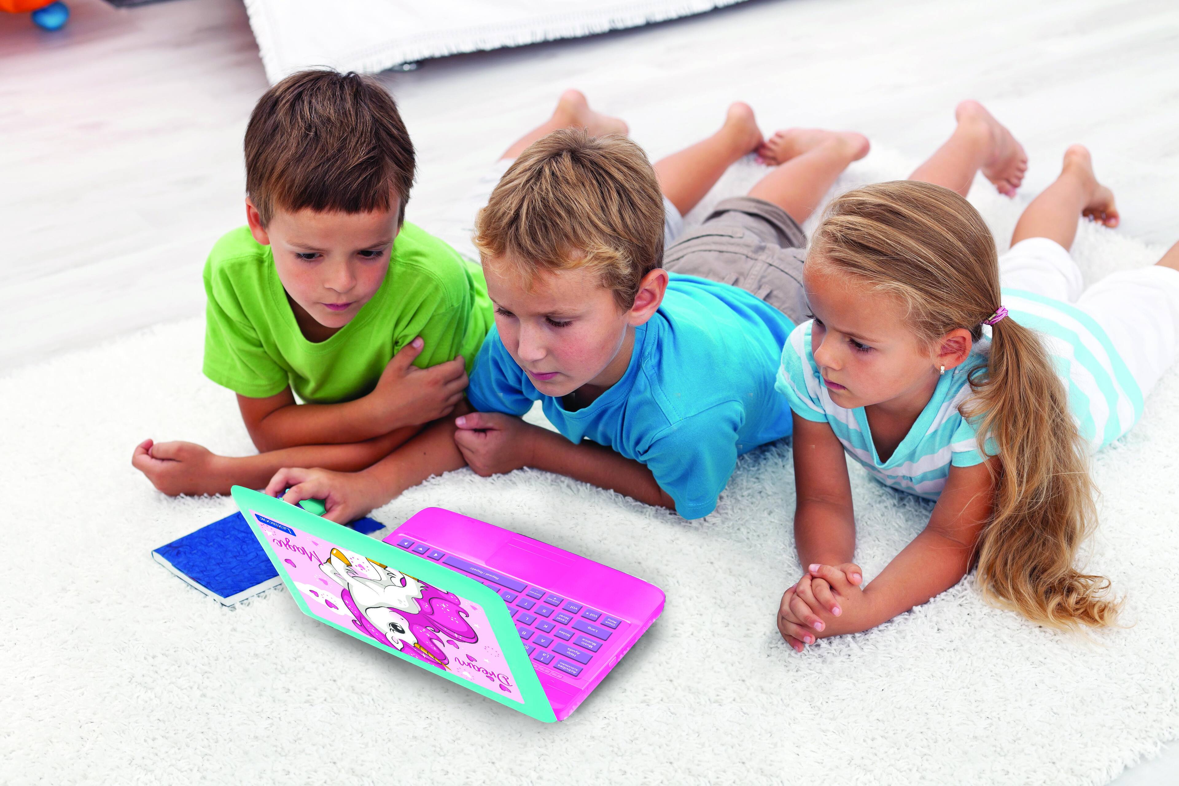 Alt View 8. Lexibook - Unicorn Bilingual Talking Educational Laptop – 124 Activities.