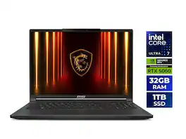 MSI - Stealth 16 AI - 16" - RTX 5060 - Intel Ultra7-255H - 32GB DDR5 - 1TB SSD - Win 11