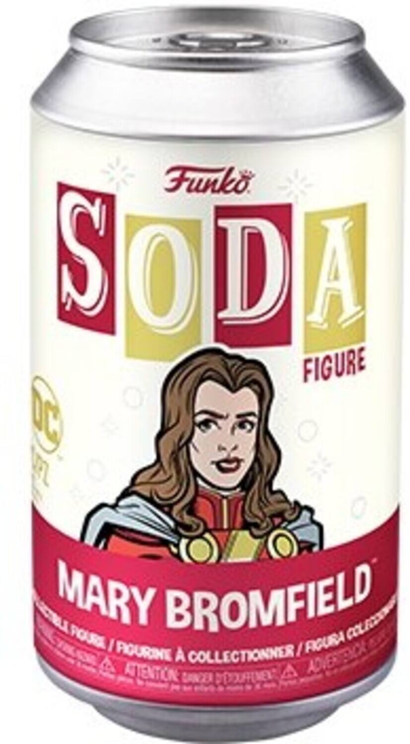 Funko SODA FIGURE DC MARY BROMFIELD FIGURINE / FIGURA A COLLECTIONNER ADVERTENCIA ATTENCION: SINCER DEUFEMEN