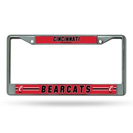 Rico Industries - Cincinnati Bearcats Chrome Metal License Plate Frame - Multi