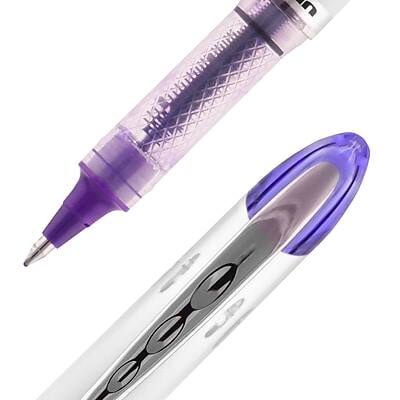 Alt View 1. uni-ball -  Vision Elite Rollerball Pens, Bold Point, 0.8mm  - Violet Ink.