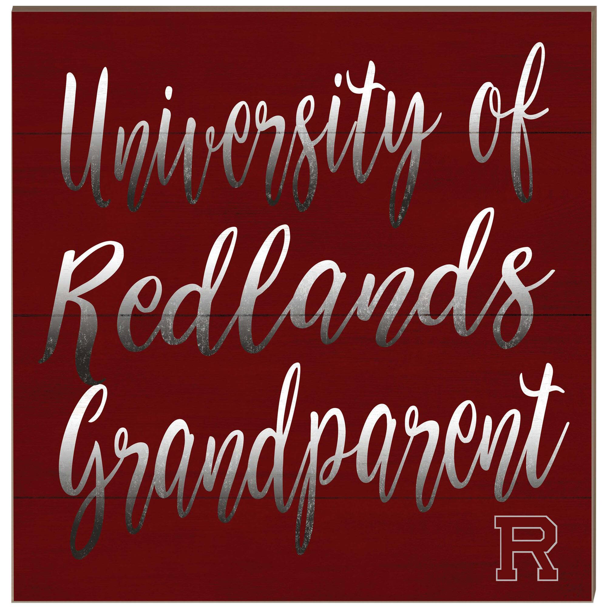 University of Redlands Bulldogs 10'' x 10'' Grandparent Plaque