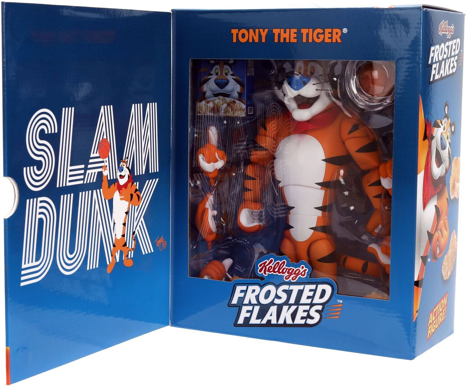 TONY THE TIGER  
SLAM DUNK  
Kellogg's FROSTED FLAKES  
ACTION FIGURE