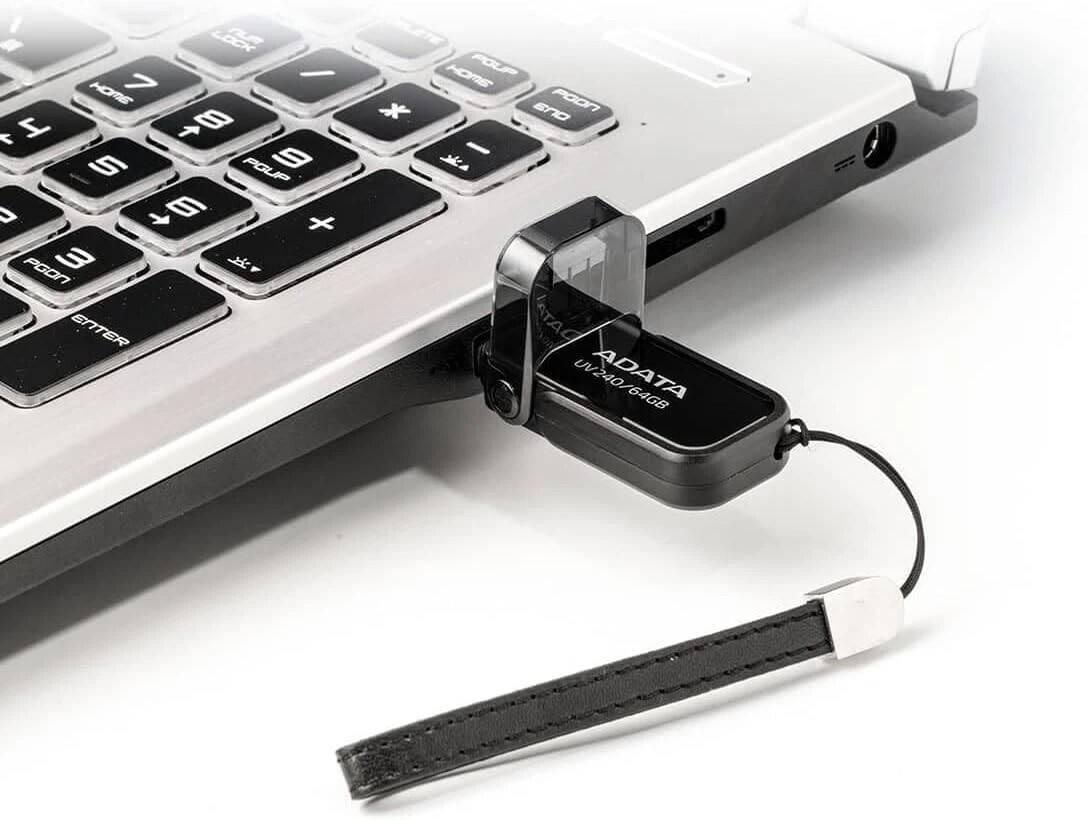 ADATA UV240 64GB 2.0 USB Type A Connector USB Flash Drive – 64 GB