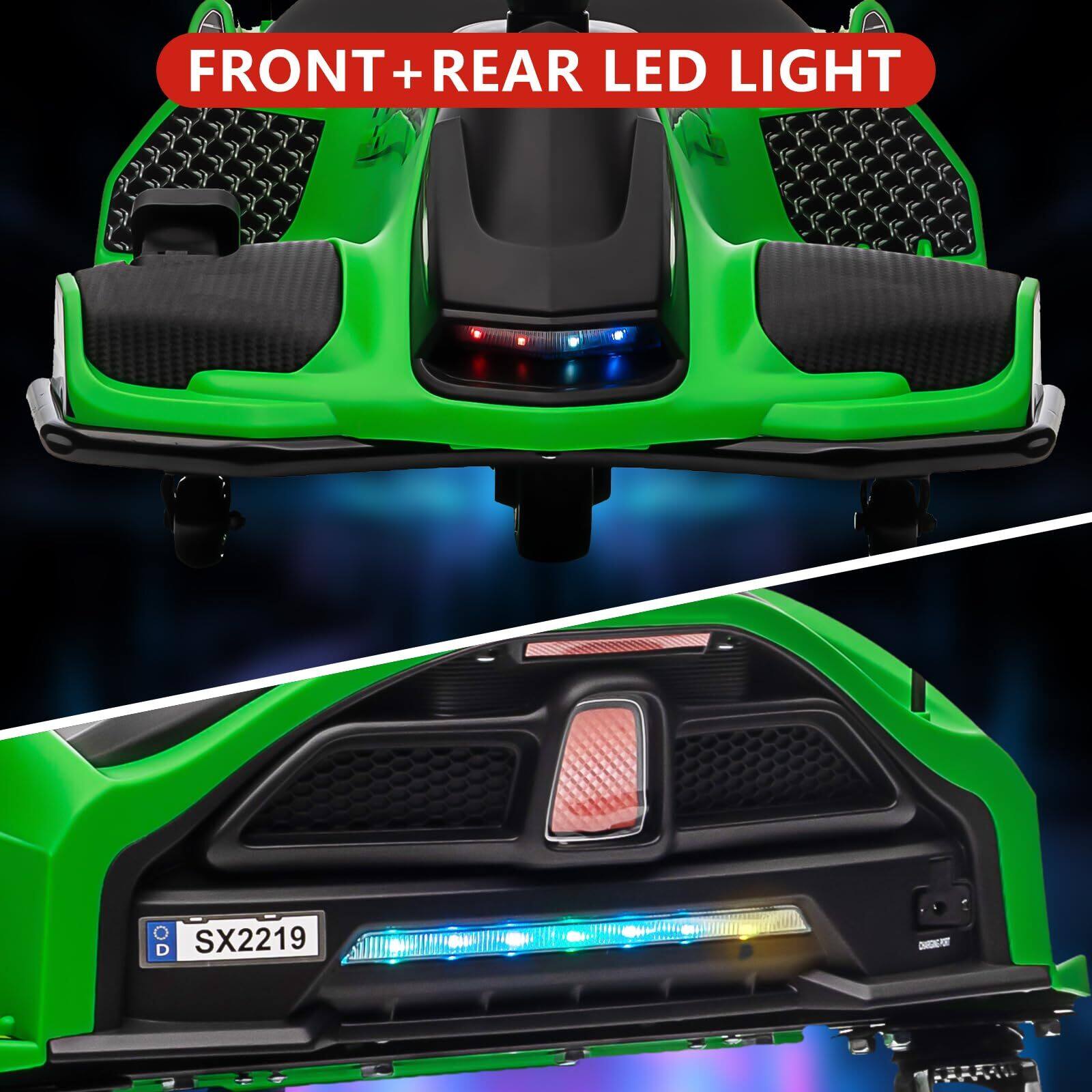 FRONT + REAR LED LIGHT

SX2219