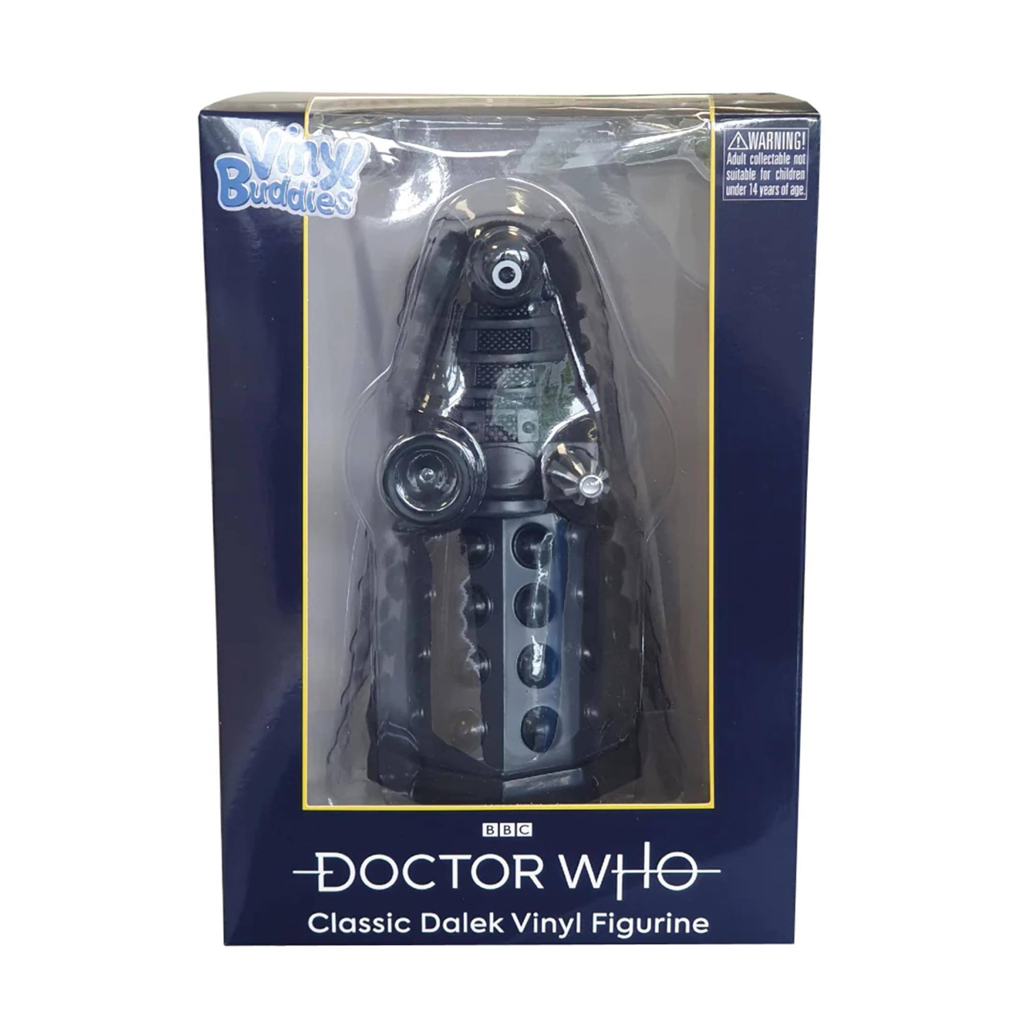 Buddies Vinyl Buddies

WARNING! Adult collectable not suitable for children under 14 years of age.

BBC DOCTOR WHO Classic Dalek Vinyl Figurine