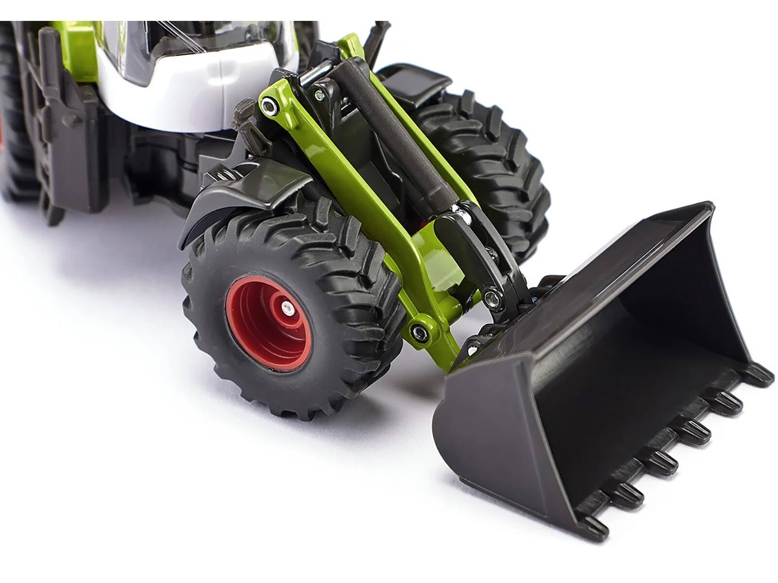 Alt View 2. SIKU - Claas Torion 1914 Wheel Loader Green and White 1/50 Diecast Model by Siku.