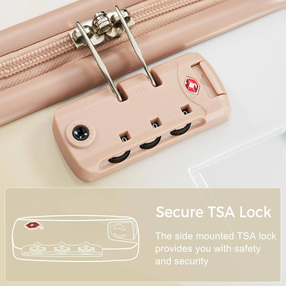 Secure TSA Lock

The side mounted TSA lock provides you with safety and security