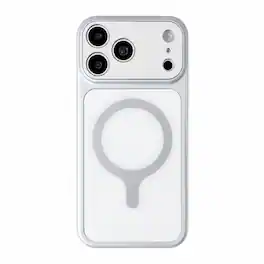 Dteck - Magnetic Case for iPhone 18 Pro Max Shockproof Frosted Rugged Cover Compatible with MagSafe Accessories - Gray