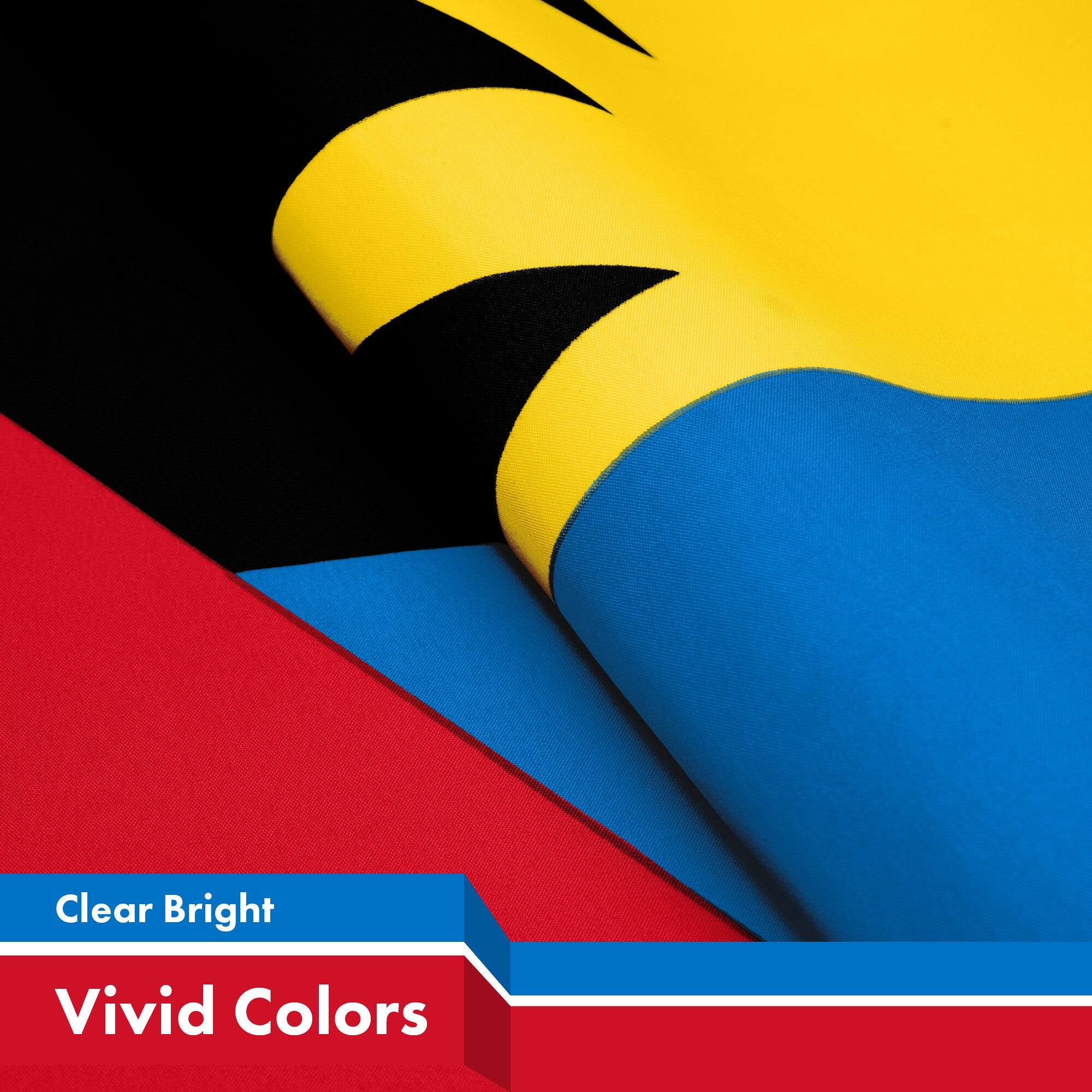 Clear Bright  
Vivid Colors