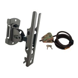 Cuddeback - Genius Pan Tilt Lock Universal Trail Camera Mount and Cable Lock Kit