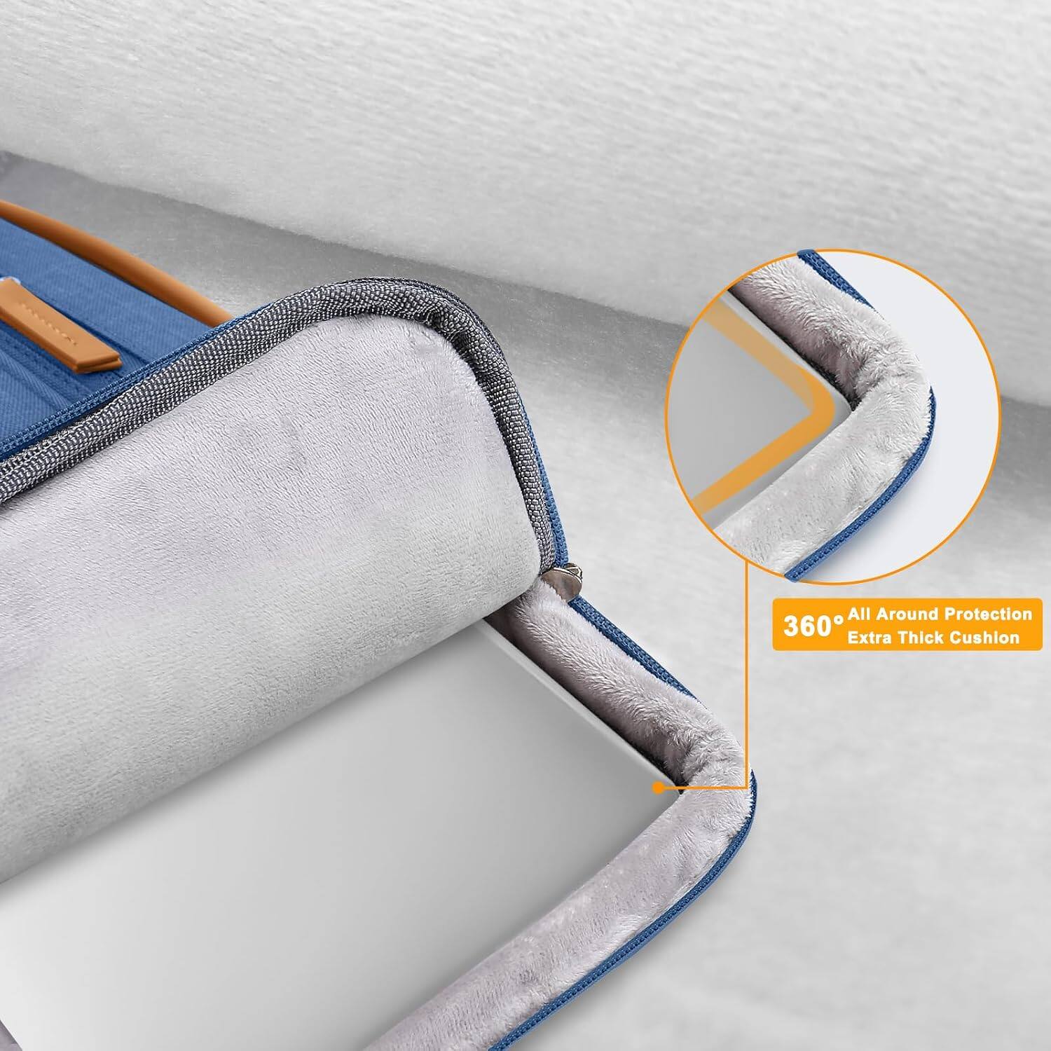 360° All Around Protection  
Extra Thick Cushion