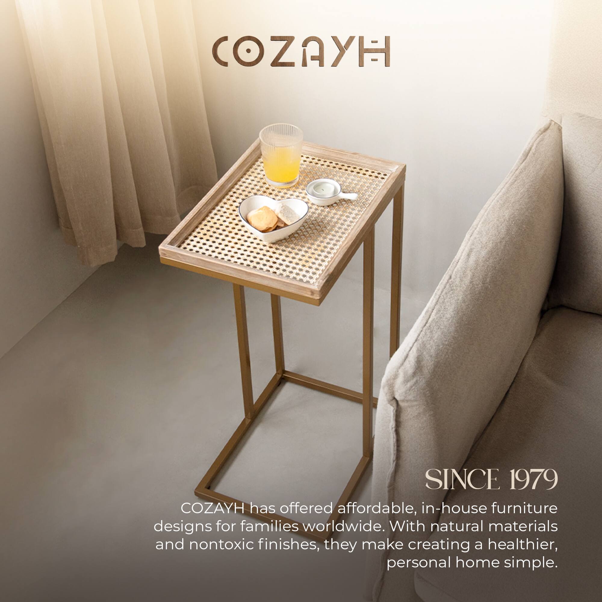 COZAYH SINCE 1979

COZAYH has offered affordable, in-house furniture designs for families worldwide. With natural materials and nontoxic finishes, they make creating a healthier, personal home simple.