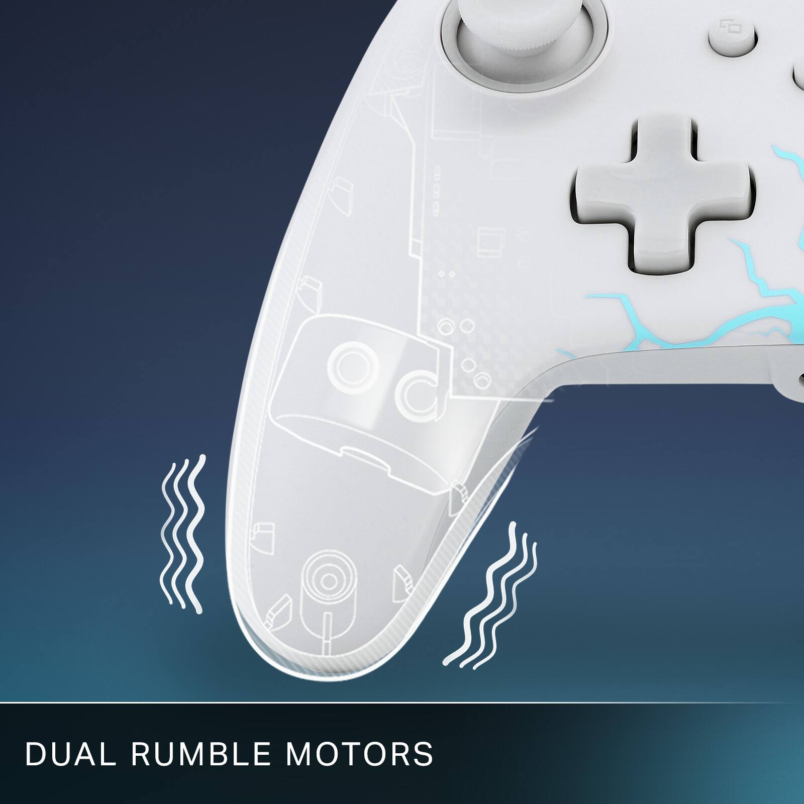 DUAL RUMBLE MOTORS