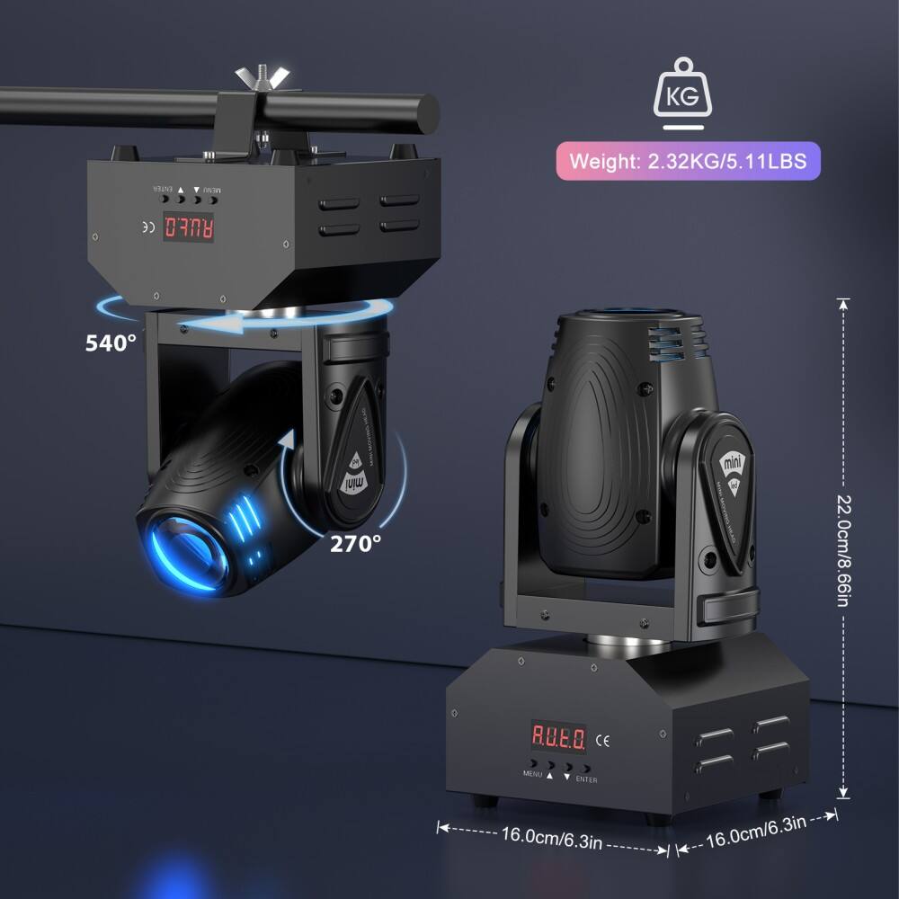 - Weight: 2.32KG/5.11LBS
- 540°
- 270°
- 22.0cm/8.66in
- 16.0cm/6.3in
- RU.E.O. CE
- MINI
- CE DRY
- VW
- 16.0cm/6.3in