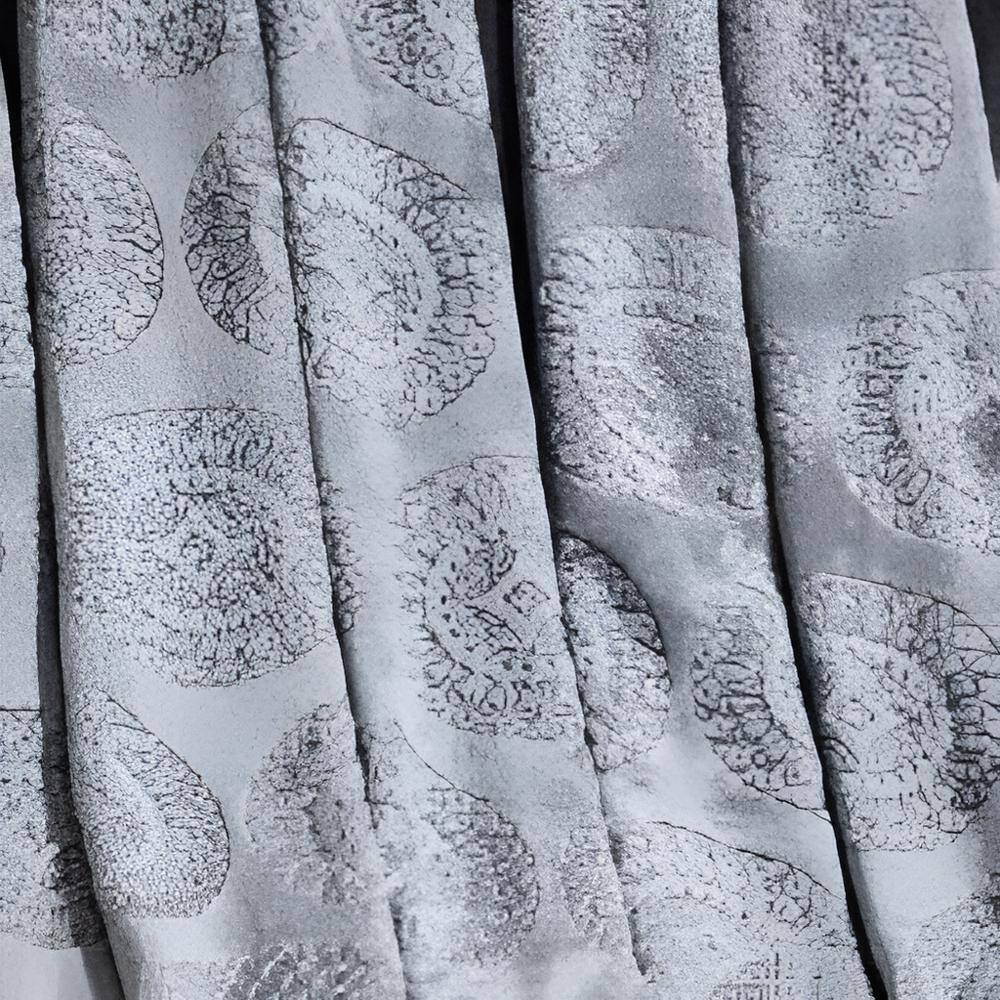 Alt View 3. Noble House - Ceasar Soft Plush Contemporary Embossed Collection All Season Throw 50"x60", Grey - Grey.