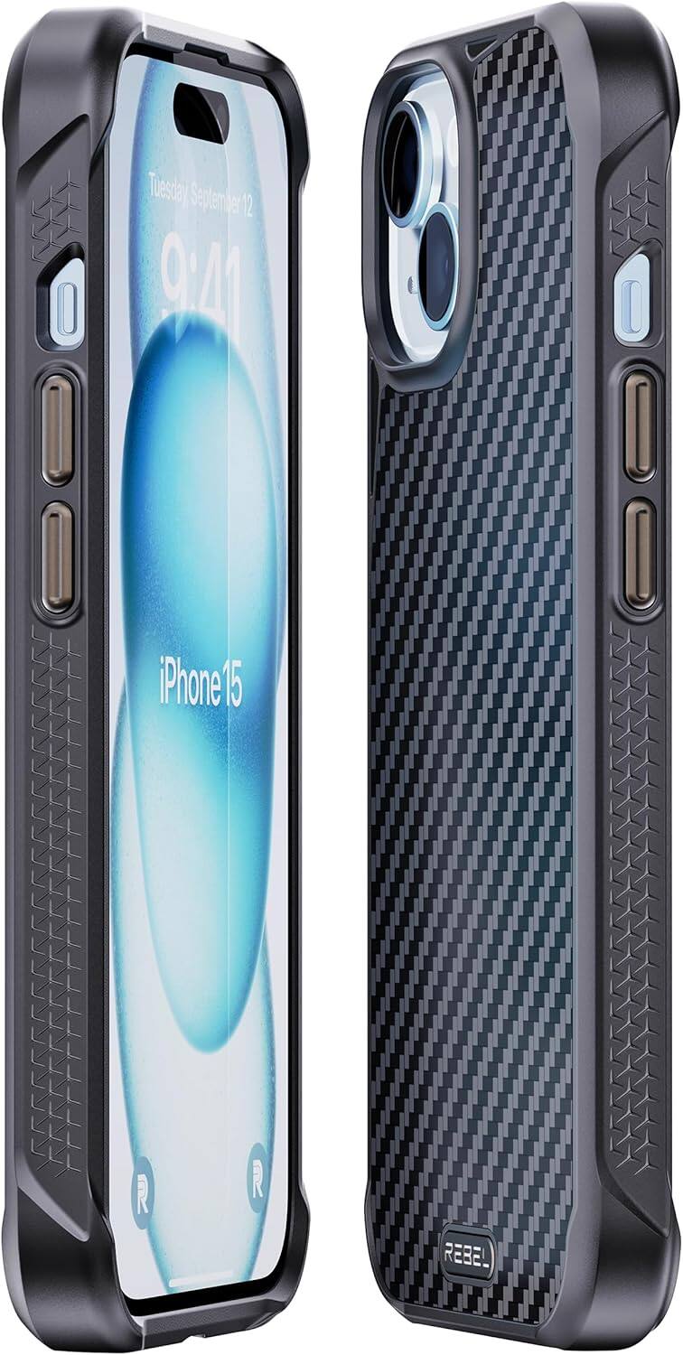 Tuesday September 12  
9:41  
iPhone 15  
REBEL