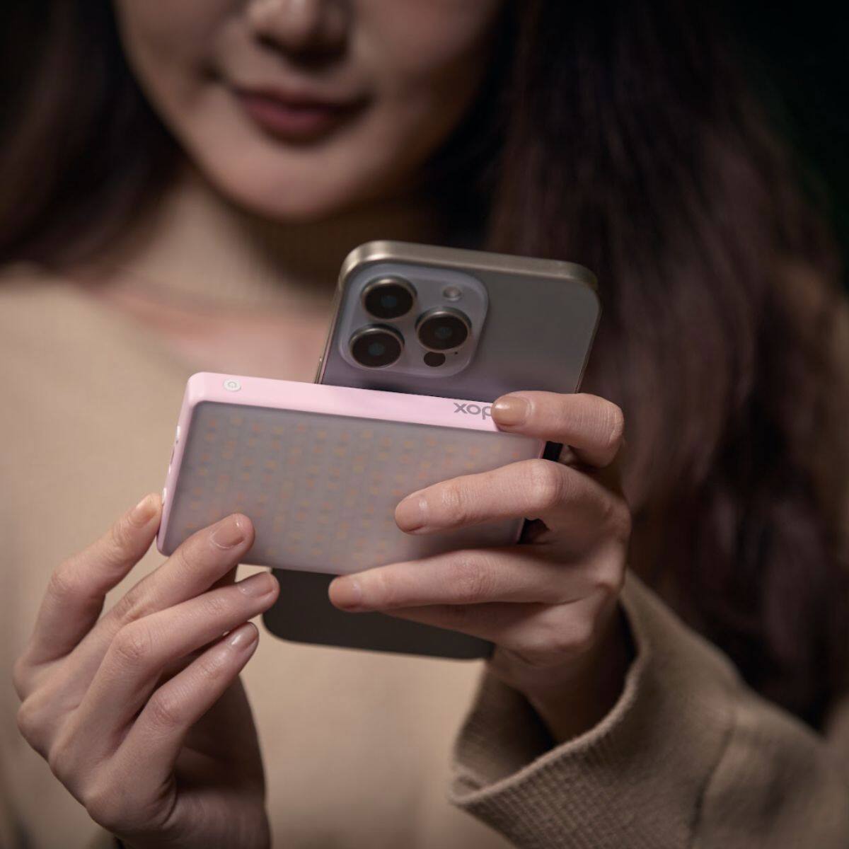 Alt View 9. Godox - Godox MA5R RGB LED Light and Power Bank (White).