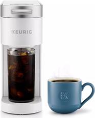 Front. Keurig - KIPK900FWH K-Iced Plus Single Serve Coffee Maker - White.