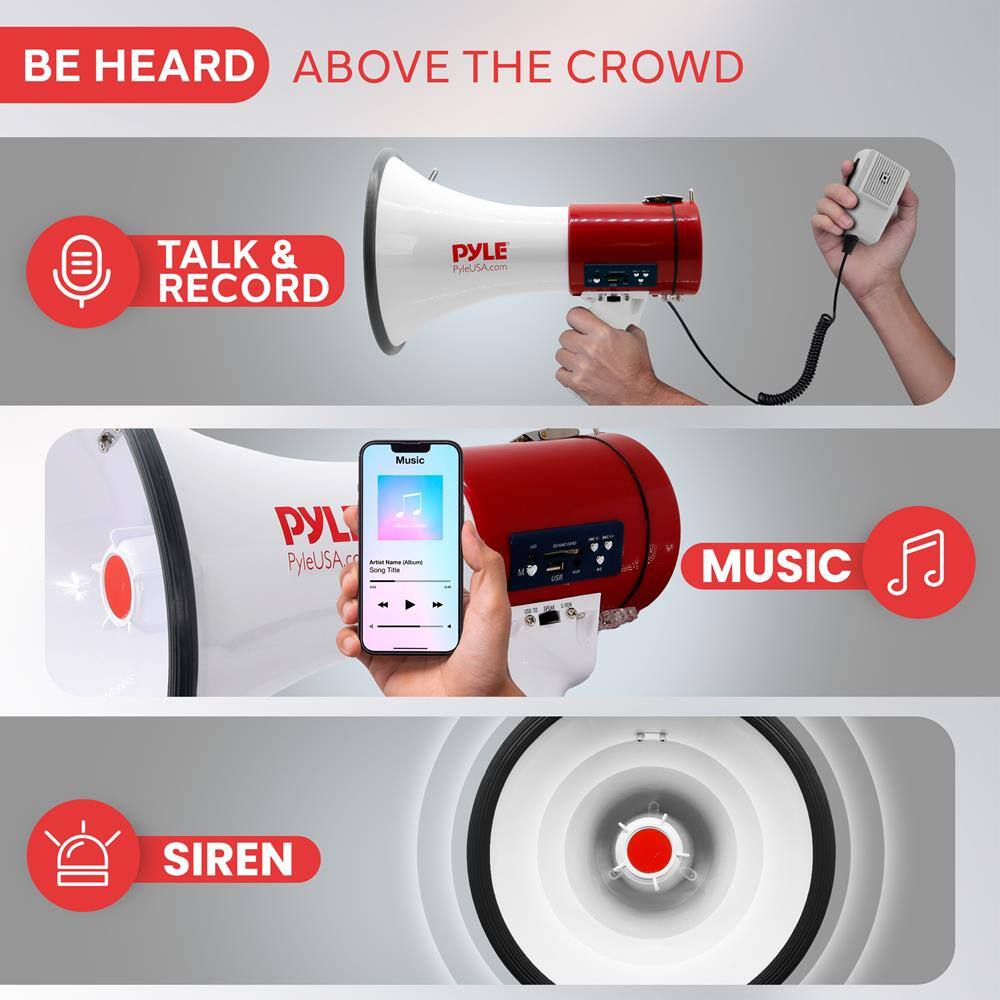 BE HEARD ABOVE THE CROWD

TALK & RECORD

MUSIC

SIREN