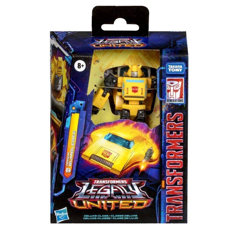 TEGAL UNITED 8+ TAKARA TOMY GENERATIONS ORIGIN BUMBLEBEE  
Hasbro  
DELUXE-KLASSE DELUXE TRANSFORMERS CLASS CLASSE CLASE DE DELUXE LUJO TRANSFORMERS