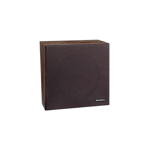 Bogen - WB1EZ Easy Design Wall Baffle Speaker - Black|Walnut
