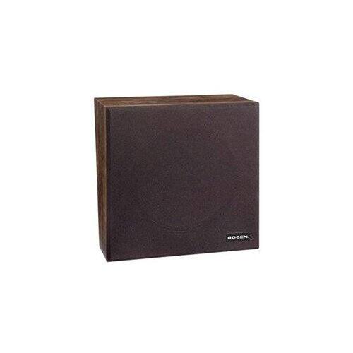 Front. Bogen - WB1EZ Easy Design Wall Baffle Speaker - Black|Walnut.