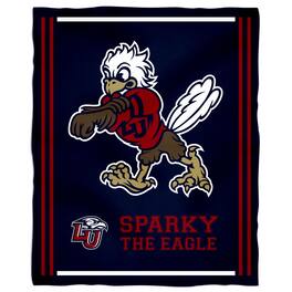 Vive La Fete - Liberty Flames 36'' x 48'' Children's Mascot Plush Blanket - Multicolor