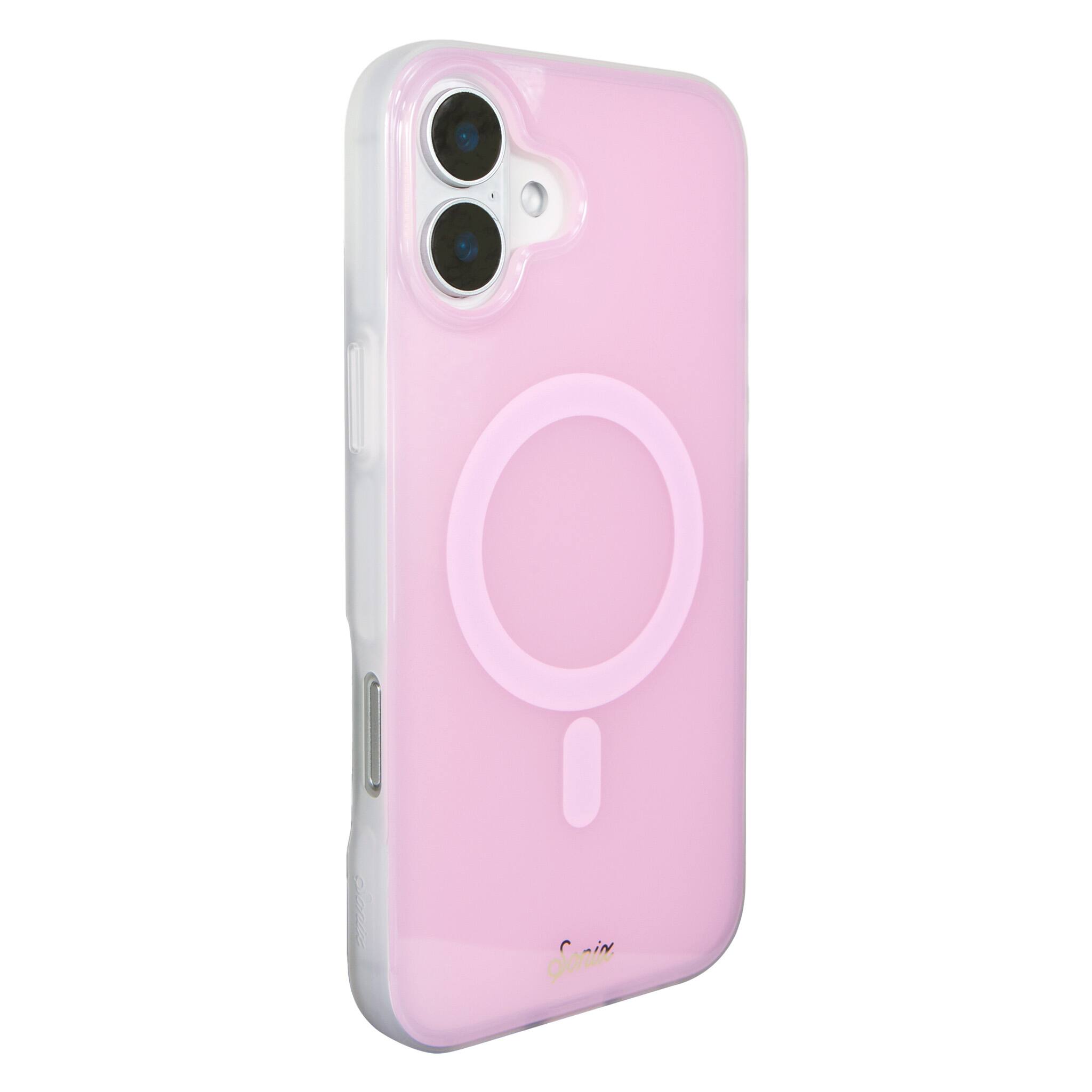 Angle. Sonix - iPhone 16 Plus Case Jelly Pink - Pink.