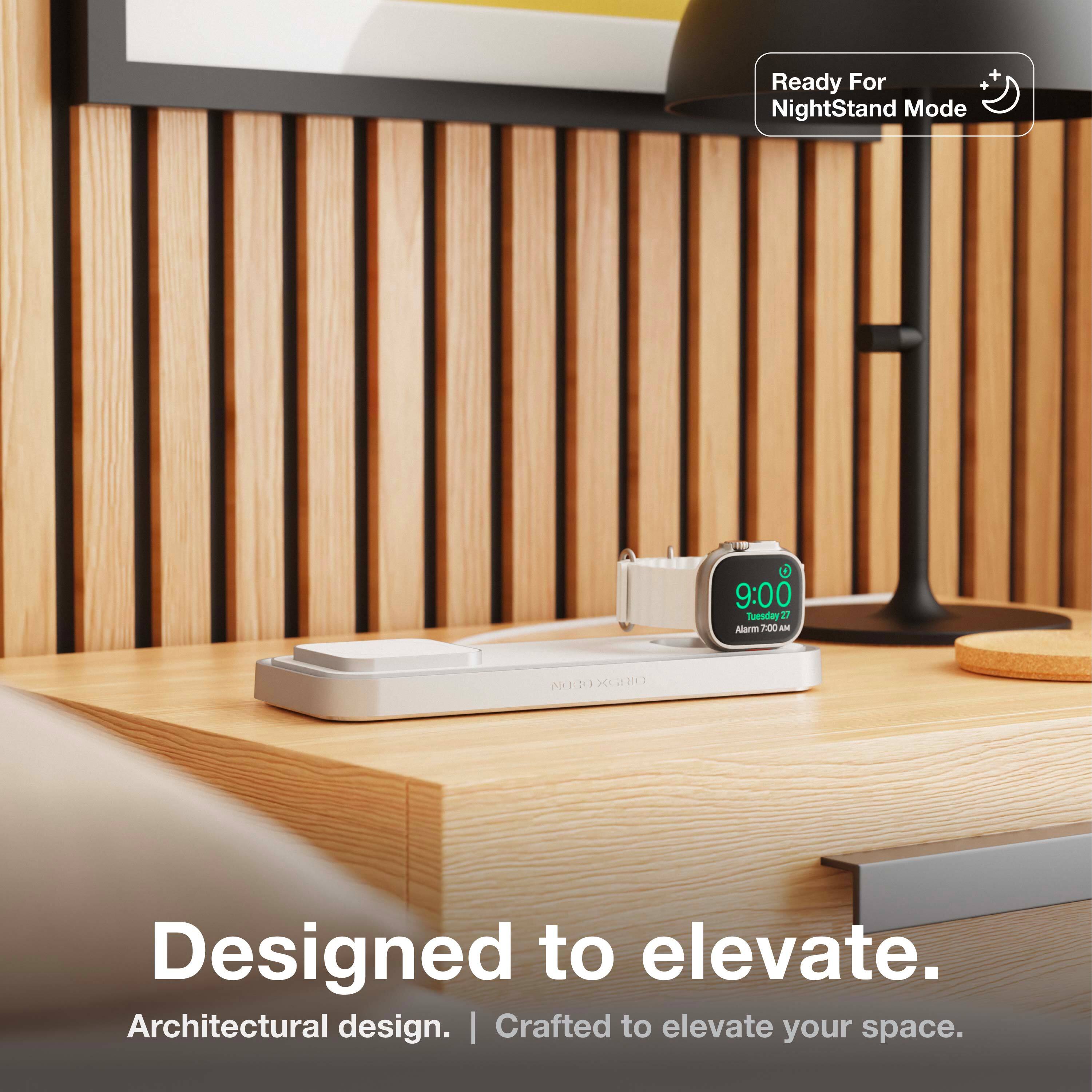 Ready For NightStand Mode

Designed to elevate.
Architectural design. | Crafted to elevate your space.