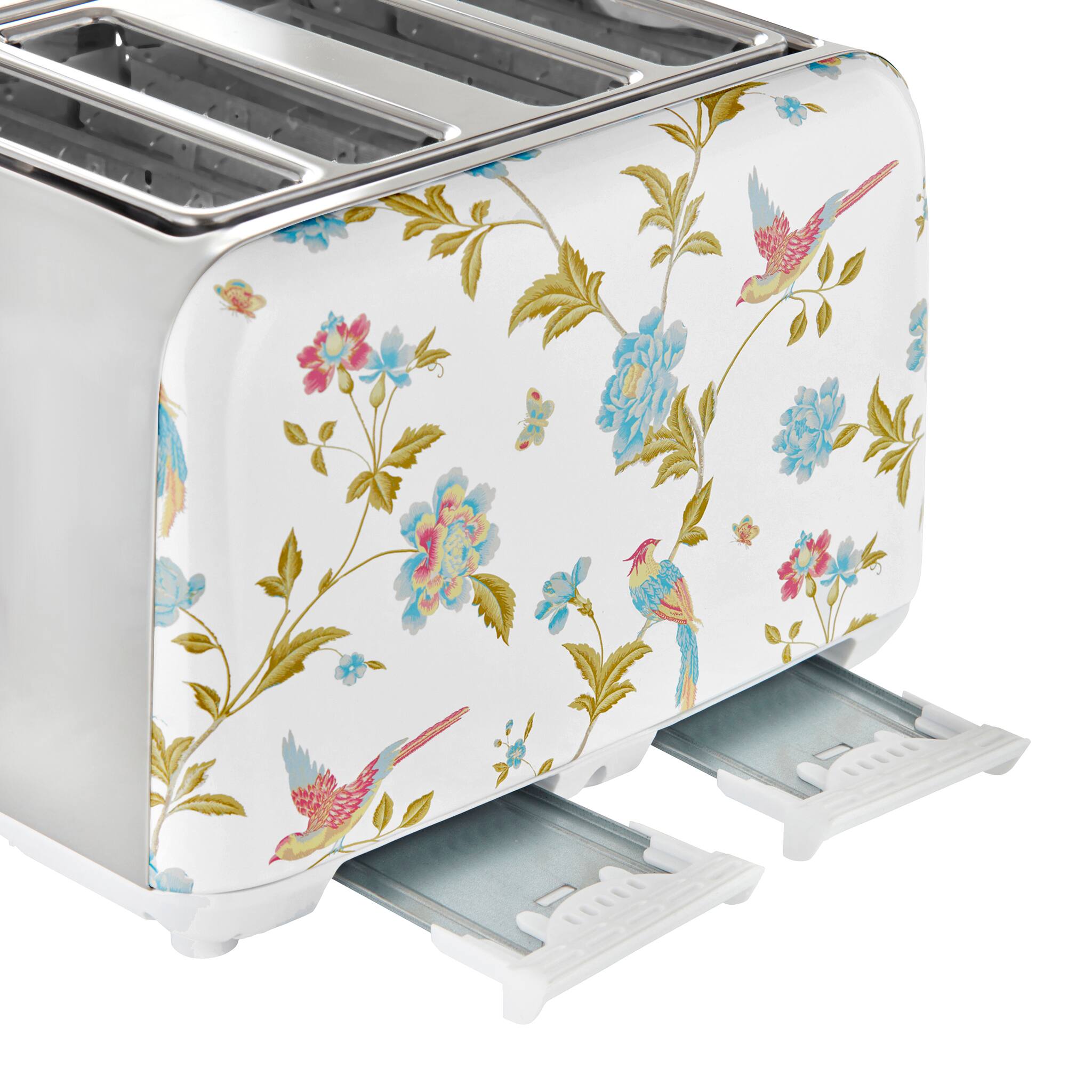 Alt View 6. Laura Ashley - 4-Slice Toaster - White.