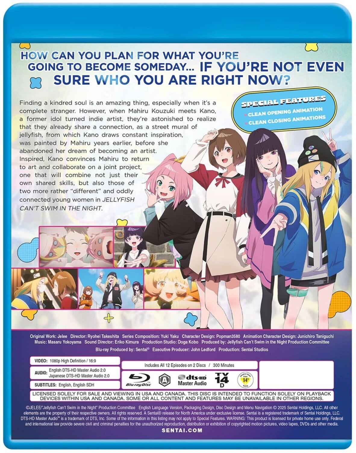 Alt View 1. Jellyfish Can't Swim in the Night: Complete Collection   - BLU-RAY.