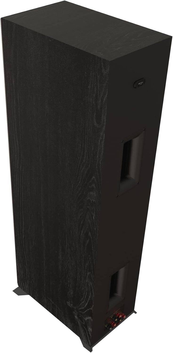 Left. Klipsch - Klipsch Reference Premiere RP-8000F II 2.0 Dual Floorstanding Speaker Pair in Ebony - Ebony.