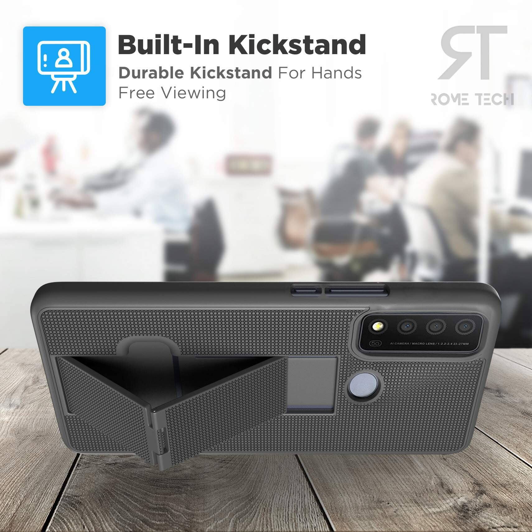 8 Built-In Kickstand  
Durable Kickstand For Hands Free Viewing  
ROME TECH
