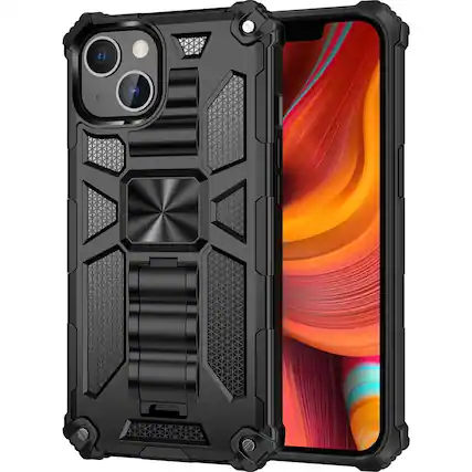 Front. RomeTech - Rome Tech Armor Case for iPhone 13 Pro - Black.