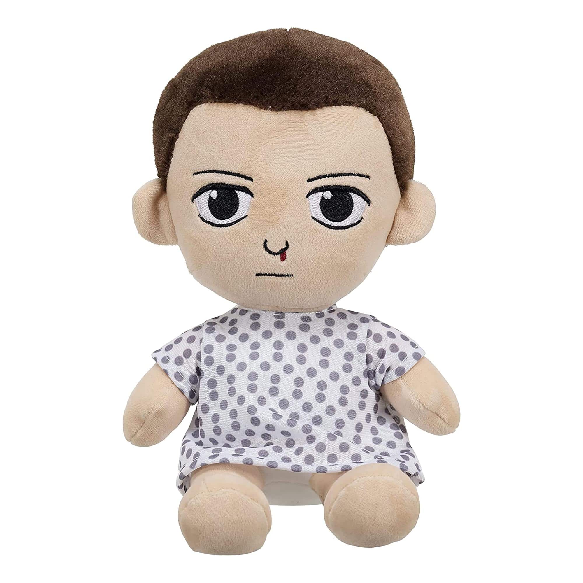 Bandai - Stranger Things 8 Inch Stylized Plush | Eleven Season 4 - Brown
