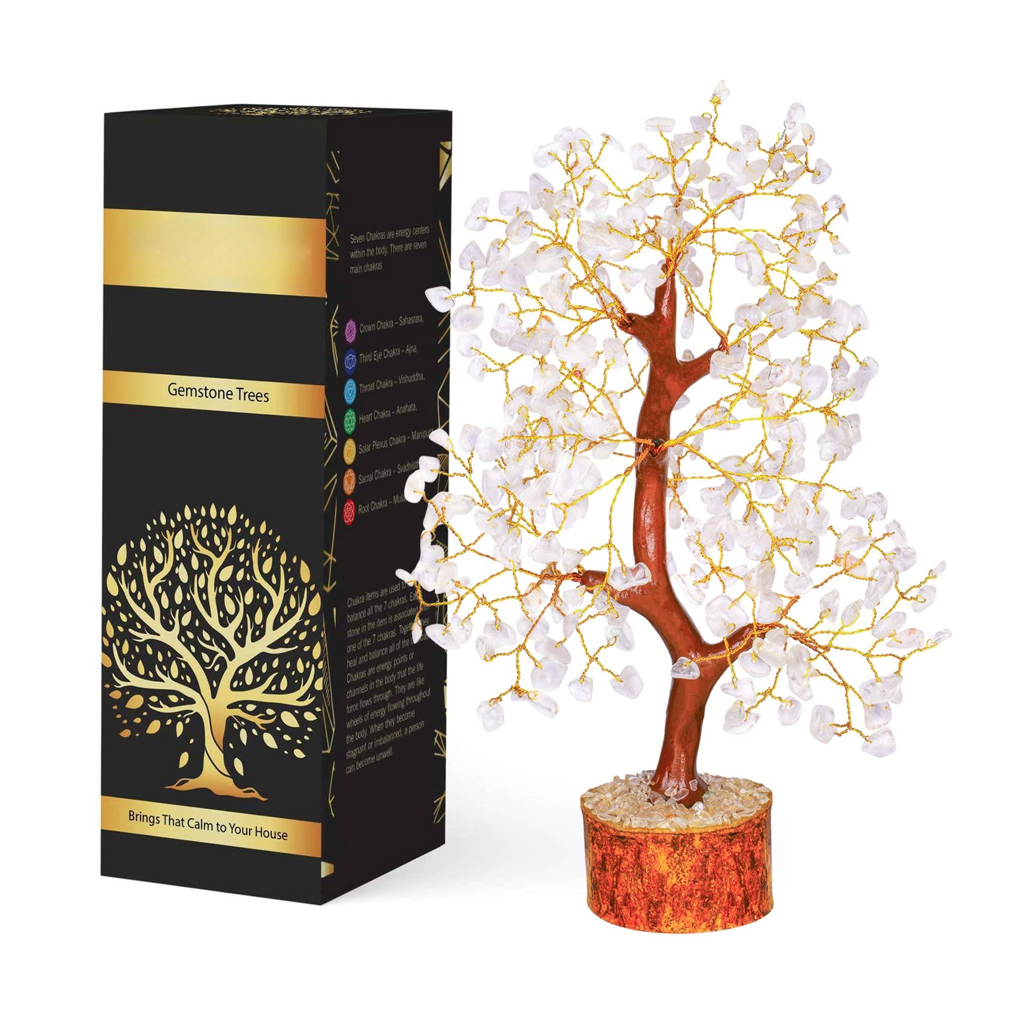 Clear Quartz Golden Wire 10in