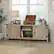 Left. Sauder - Bridge Acre Rustic Farmhouse Credenza - Lintel Oak.