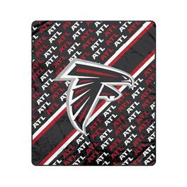 Pegasus - Atlanta Falcons 60" x 70" Diagonal Lined Wordmark Ultra Soft Blanket - Multicolor