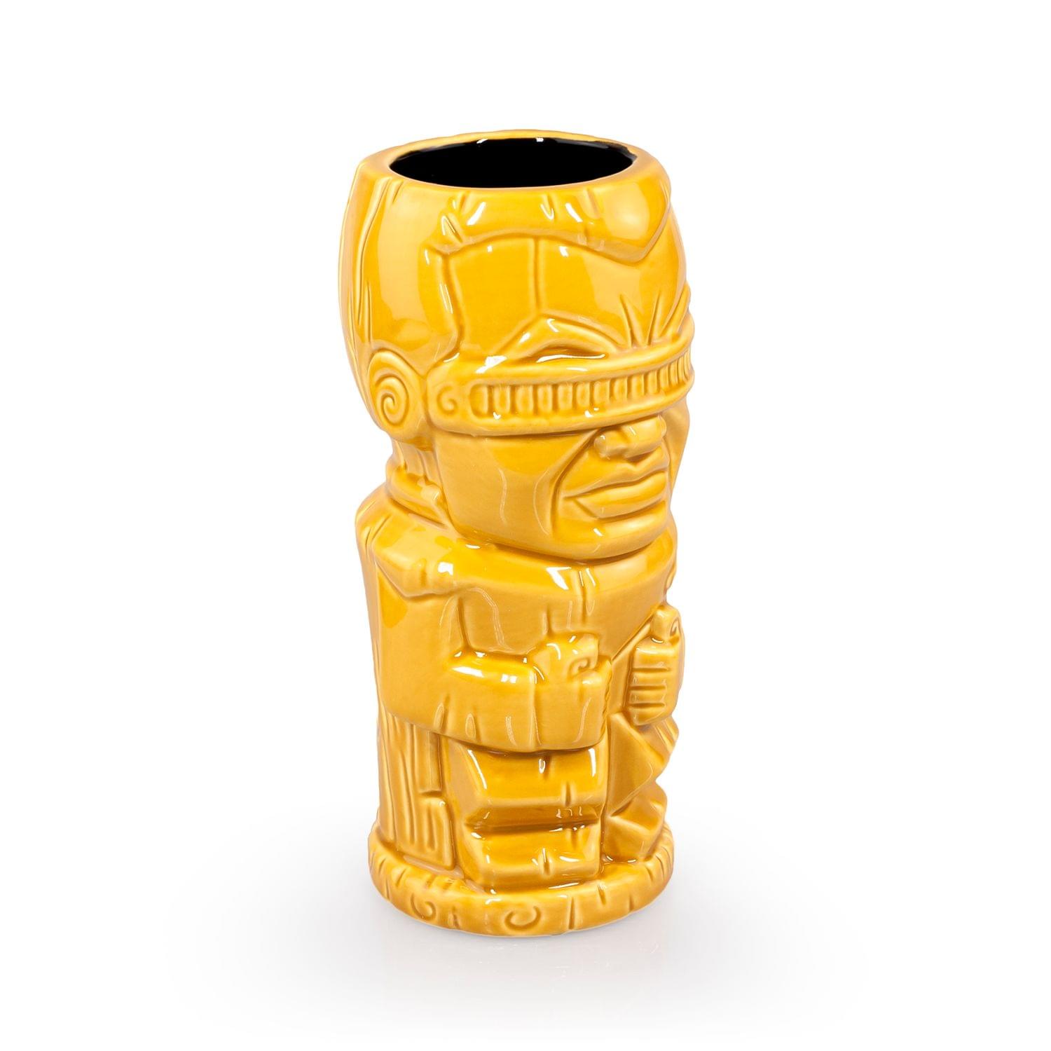 Alt View 1. Star Wars - Geeki Tikis Star Trek: The Next Generation Geordi La Forge Mug | Holds 14 Ounces - Yellow.
