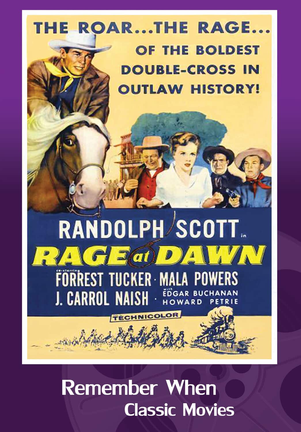 Rage at Dawn  - DVD
